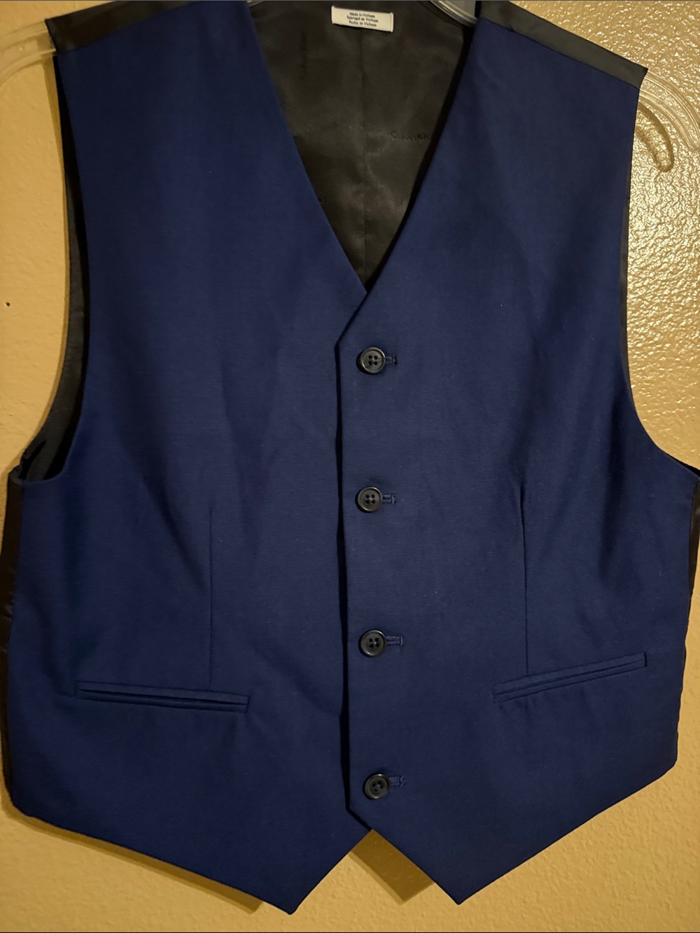 Calvin Klein Royal Blue Boys' Dress Vest